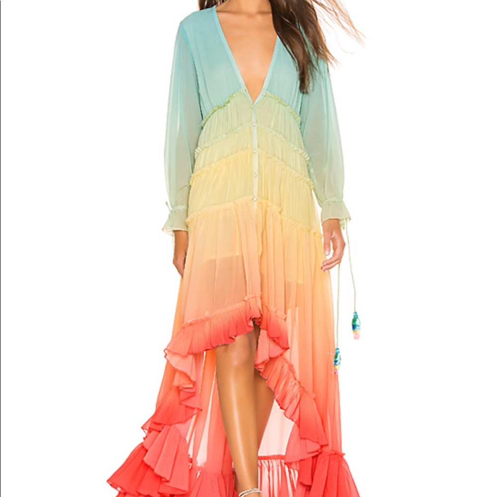Rococo Sand high low dress